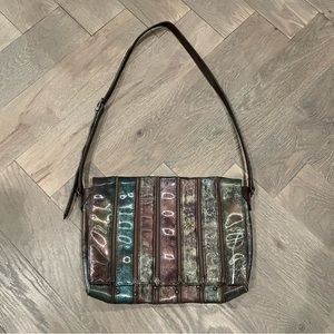Jean Paul Gaultier PVC messenger bag